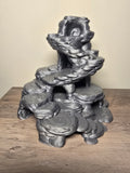 3D Printed Stone Mountain Aquarium Decor | 8x8x8 Inches | Custom Colors | 4m3d Design Art
