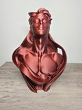 3D Printed Modern Man "Aaron" Vase | Sculptural Human Form Vase | Custom Colors | 4m3d Design Art