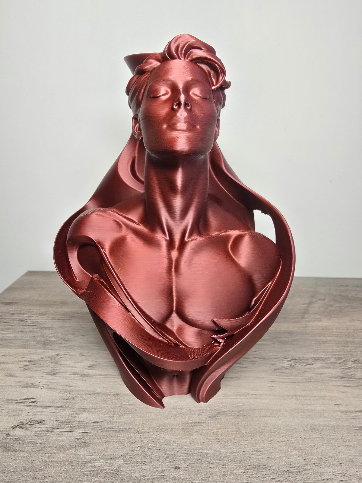 3D Printed Modern Man "Aaron" Vase | Sculptural Human Form Vase | Custom Colors | 4m3d Design Art