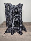 3D Printed Aquarium Rock Structure with Swim Through | 8x8 In | Fish Tank Decor | 4m3d Design Art