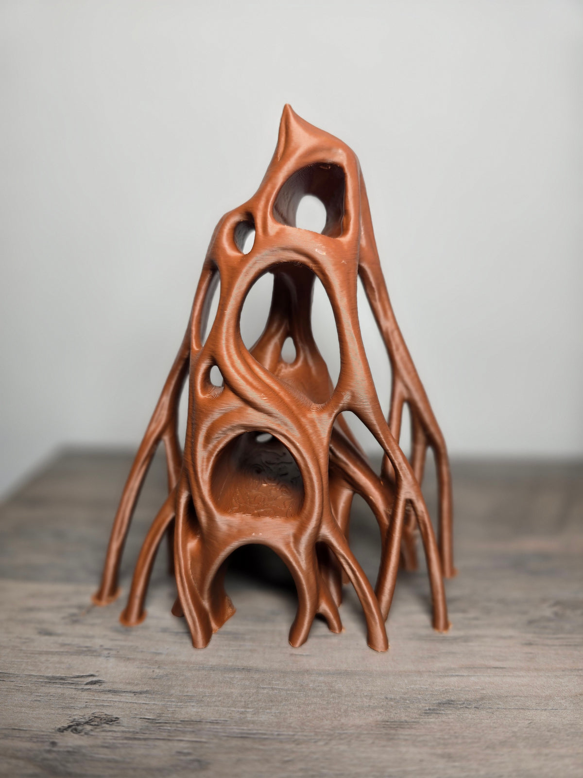 3D Printed Aquarium Twisted Mango Root Swim Through | 5x4x7 In | Fish Tank Decor | 4m3d Design Art