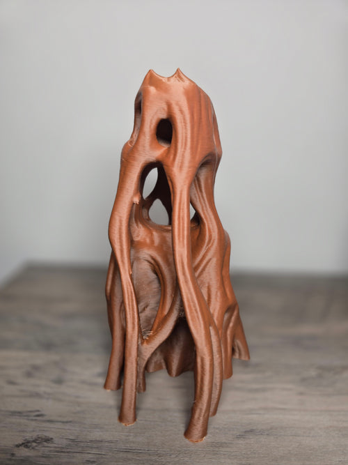 3D Printed Aquarium Twisted Mango Root Swim Through | 5x4x7 In | Fish Tank Decor | 4m3d Design Art