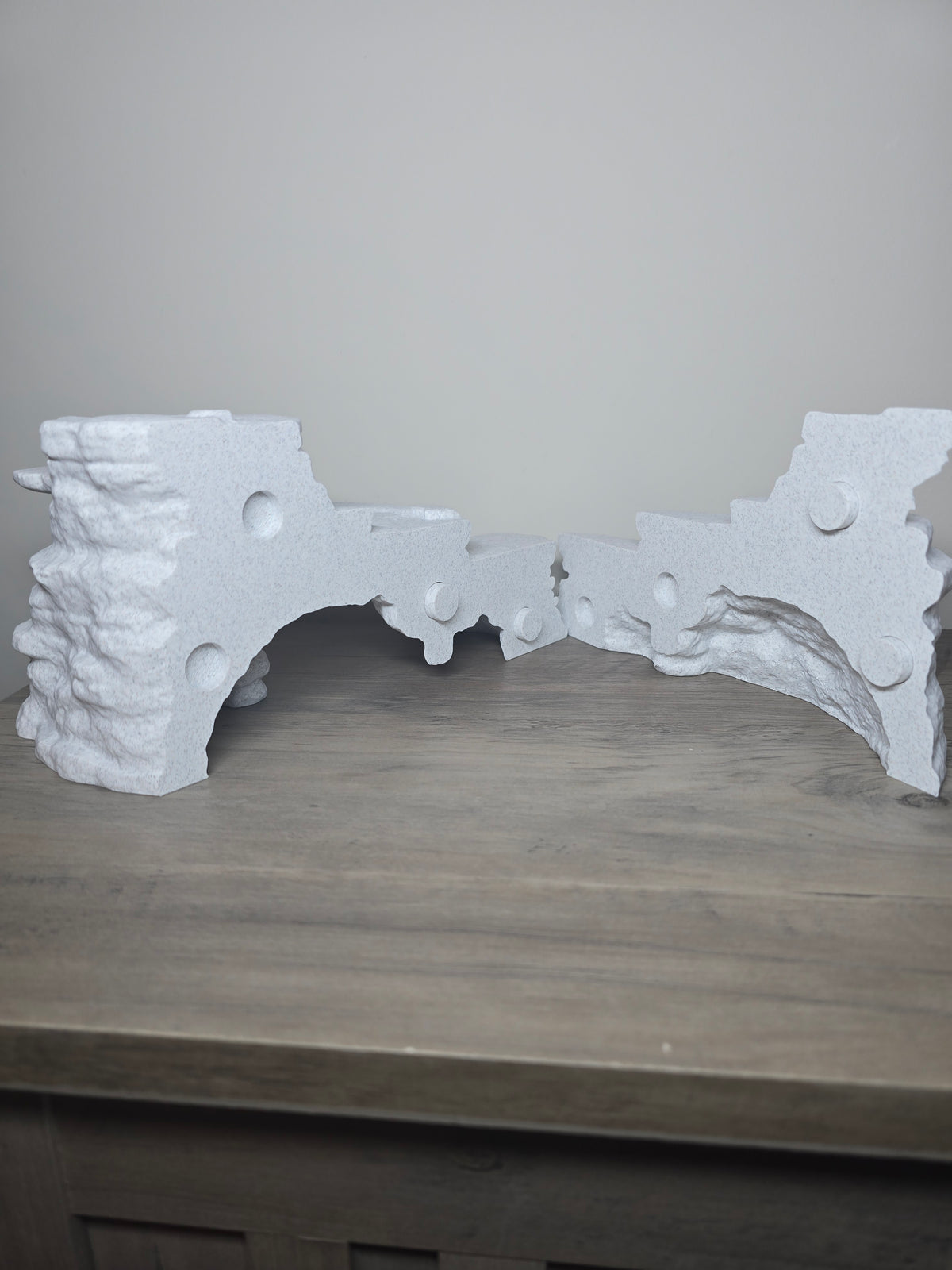 3D Printed Aquarium Rock with Cave | Fish Tank Decor | 4m3d Design Art