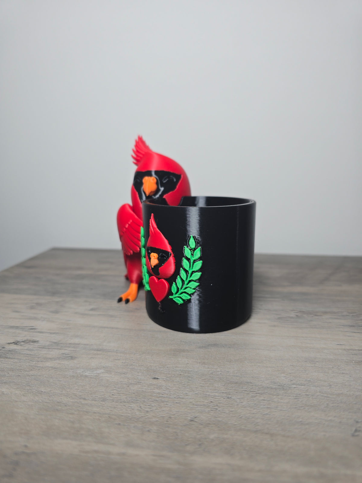 3D Printed Cardinal Votive Candle Holder Set | Bird Home Decor | 4m3d Design Art