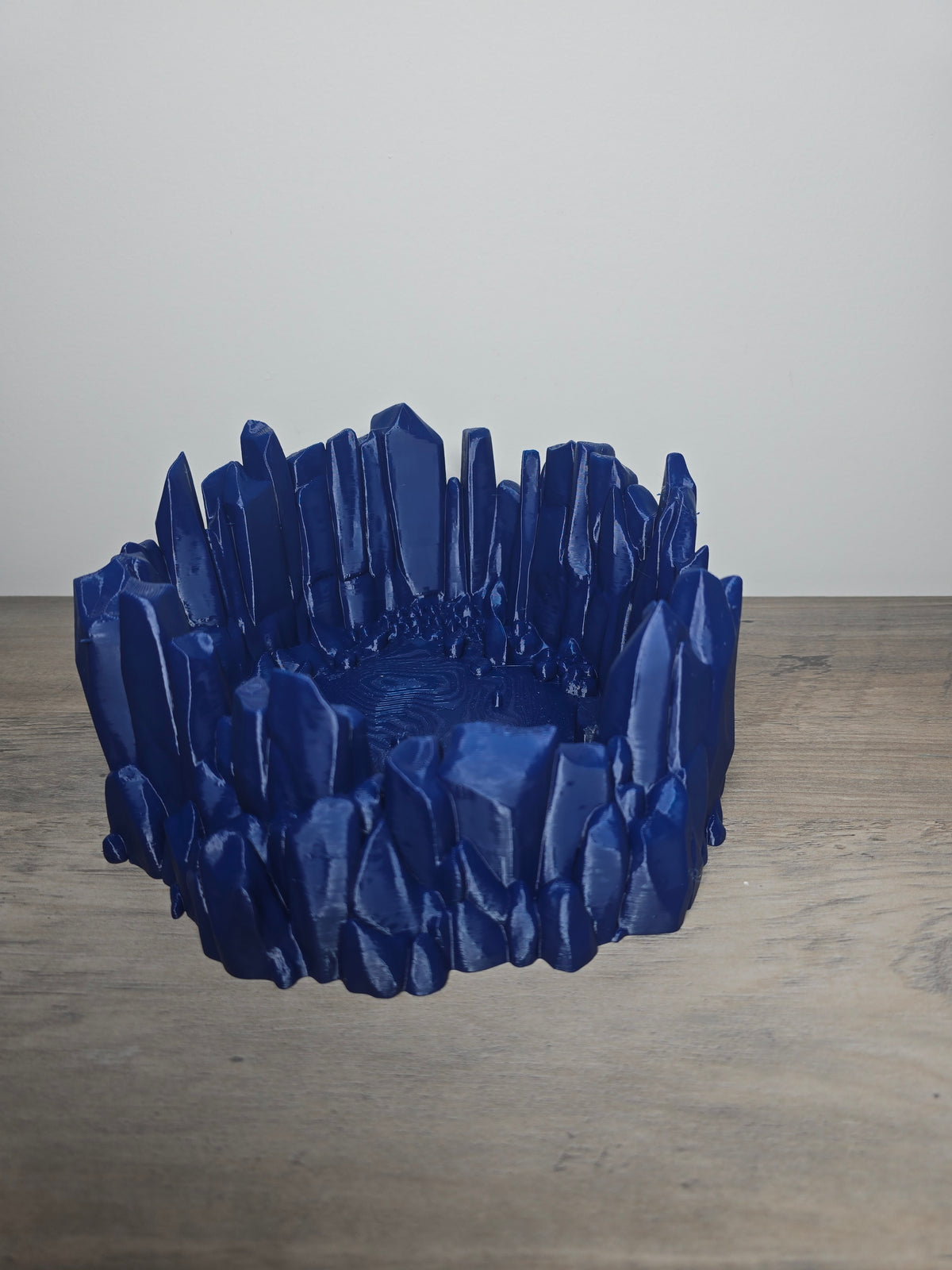 3D Printed Crystal Rock Reptile Bowl | Custom Colors | 4m3d Design Art