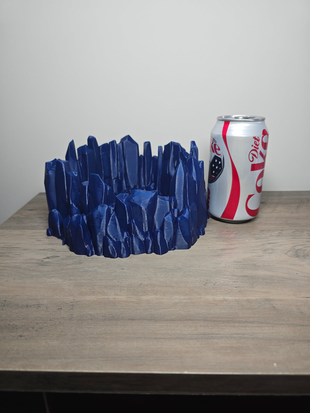 3D Printed Crystal Rock Reptile Bowl | Custom Colors | 4m3d Design Art