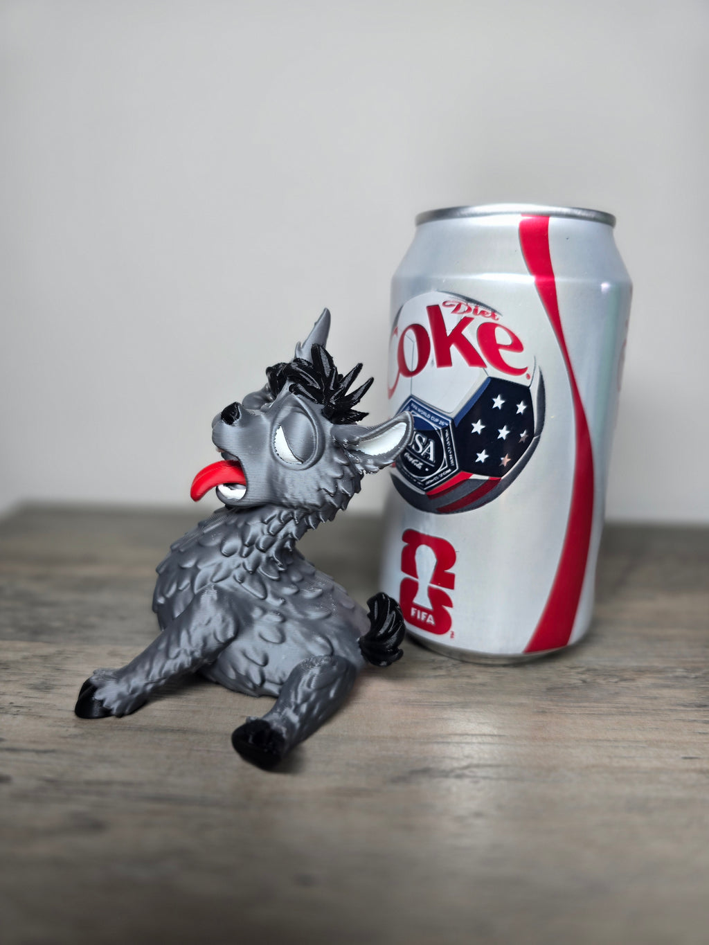 Drama Llama Figurine – 3D Printed Expressive Llama Statue | Desk Decor & Fun Gift