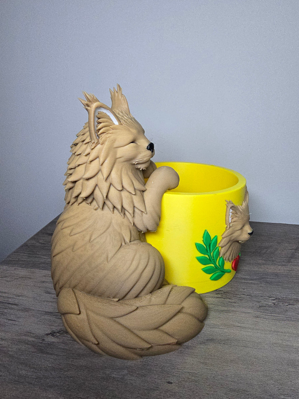 3D Printed Maine Coon Cat Planter Set | Succulent & Planter| Home Decor | 4m3d Design Art