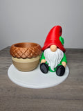 3D Printed Gnome with Acorn Candle Holder Set | Home & Holiday Decor | 4m3d Design Art
