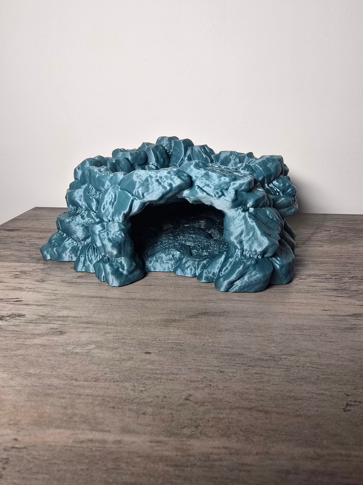 3D Printed Rock Bowl & Hideaway | Aquarium & Reptile Decor | 4m3d Design Art