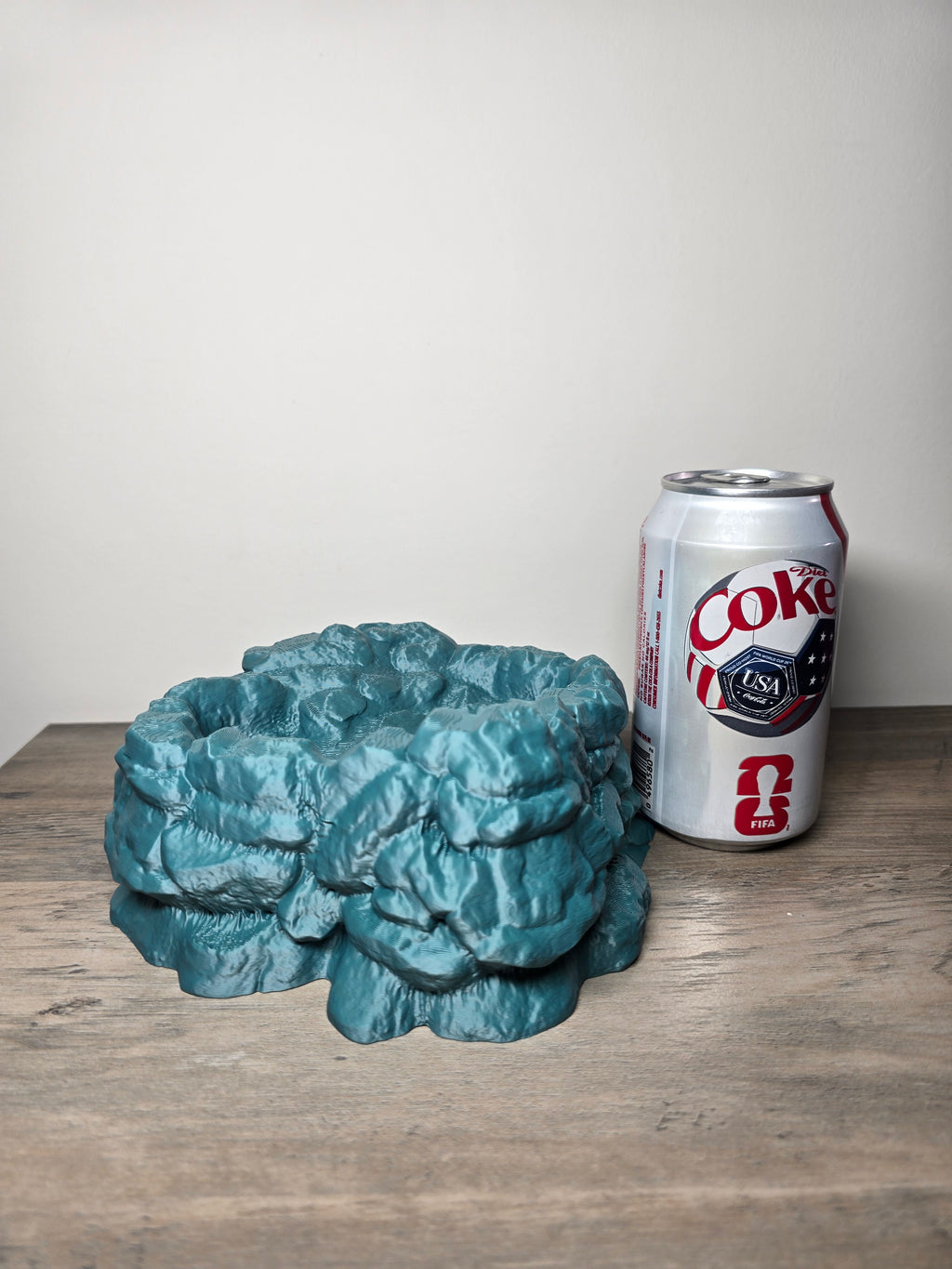 3D Printed Rock Bowl & Hideaway | Aquarium & Reptile Decor | 4m3d Design Art