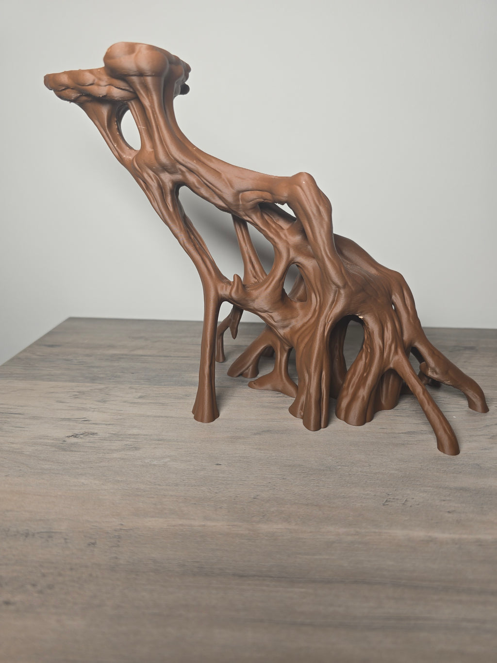 3D Printed Mango Root Aquarium Decor | Custom Color Root Display | 4m3d Design Art