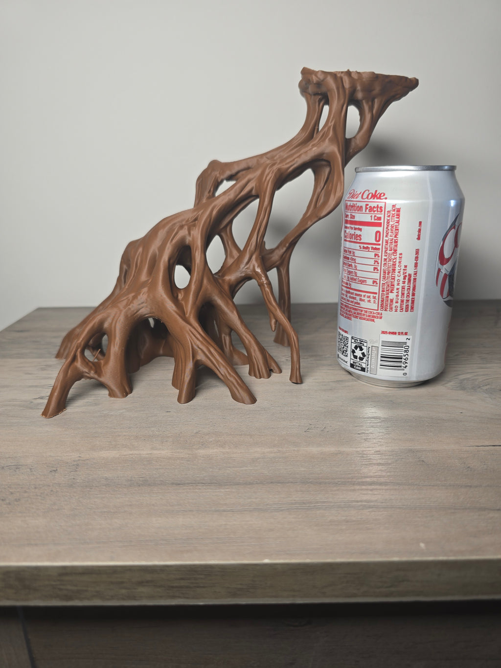 3D Printed Mango Root Aquarium Decor | Custom Color Root Display | 4m3d Design Art