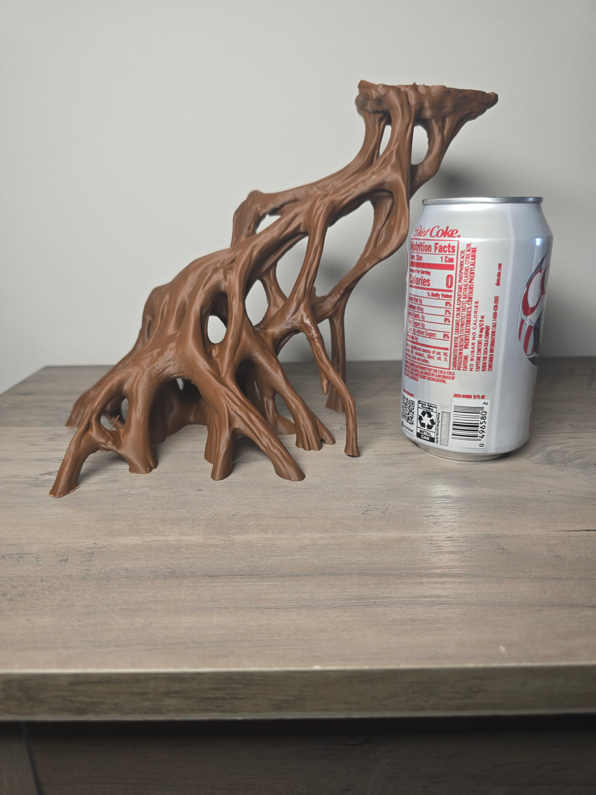 3D Printed Mango Root Aquarium Decor | Custom Color Root Display | 4m3d Design Art