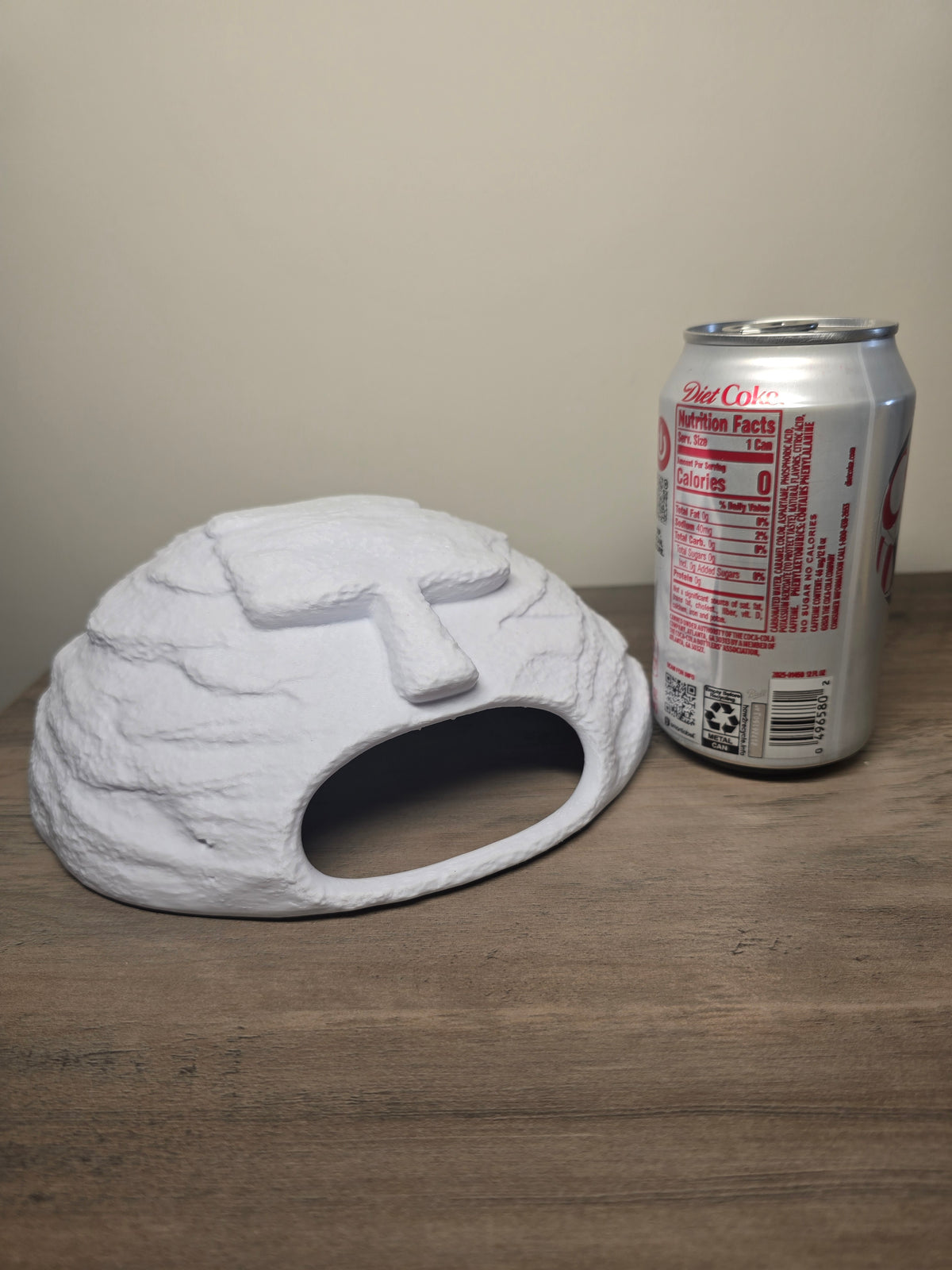 3D Printed Domed Aquarium Cave Hideaway | Custom Color Rock Decor | 4m3d Design Art