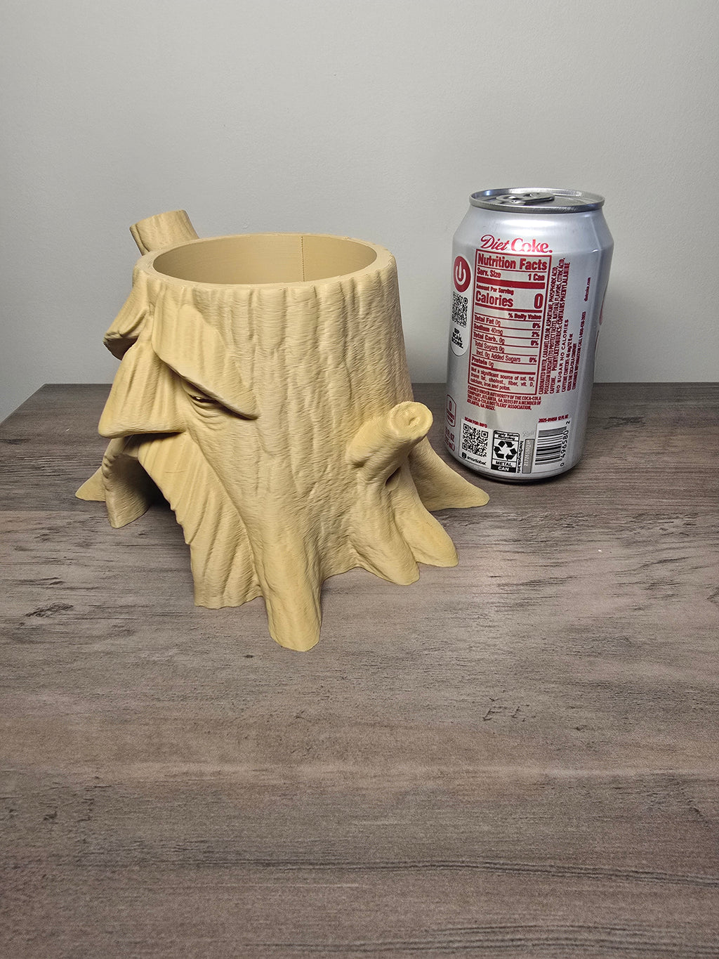 3D Printed Deku Aquatic Planter | Custom Color Tree Stump Decor | 4m3d Design Art