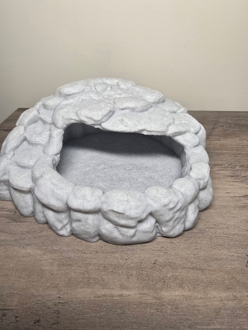 3D Printed Rock-Style Reptile Bowl | Custom Colors | 4m3d Design Art