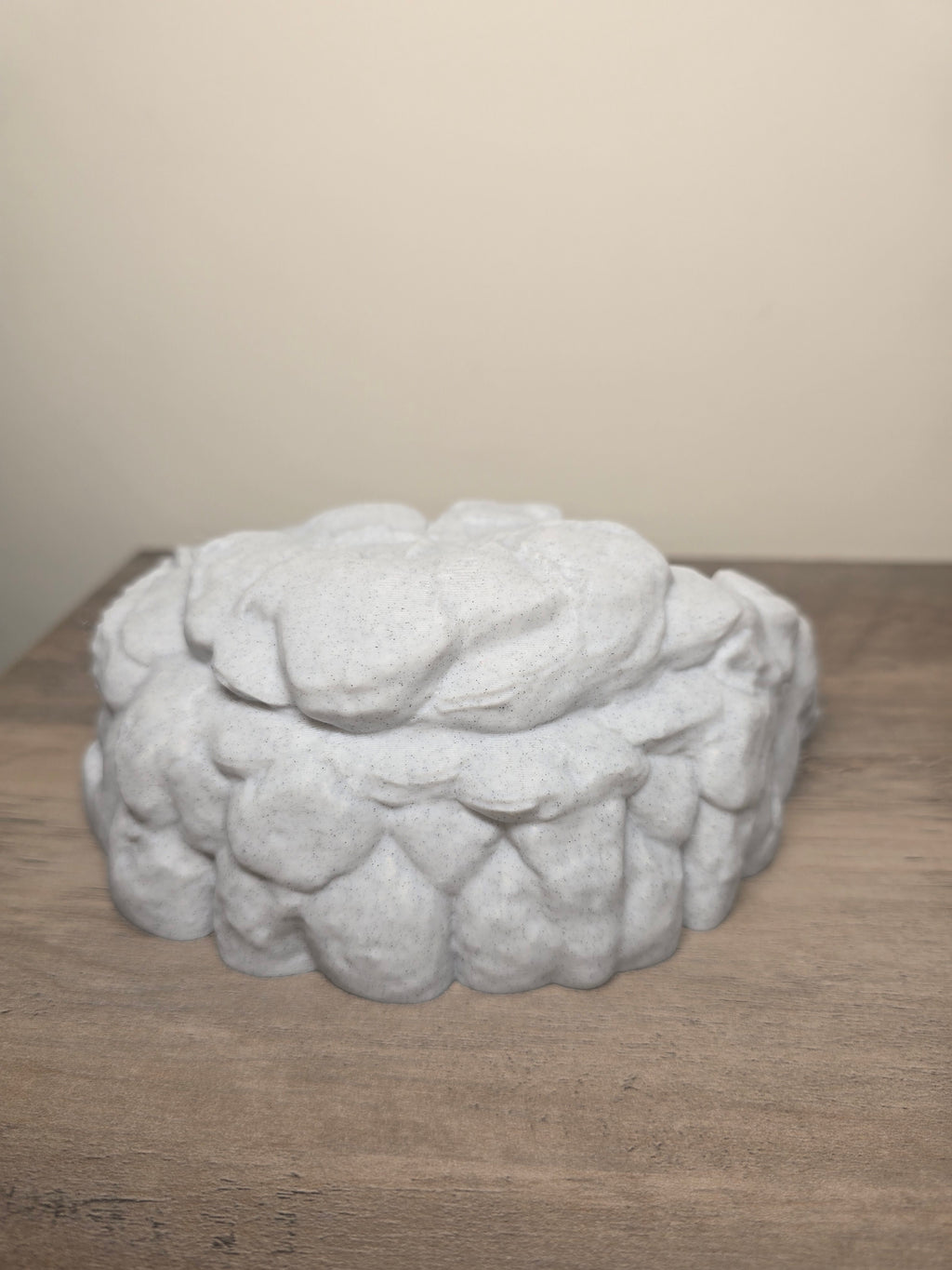 3D Printed Rock-Style Reptile Bowl | Custom Colors | 4m3d Design Art