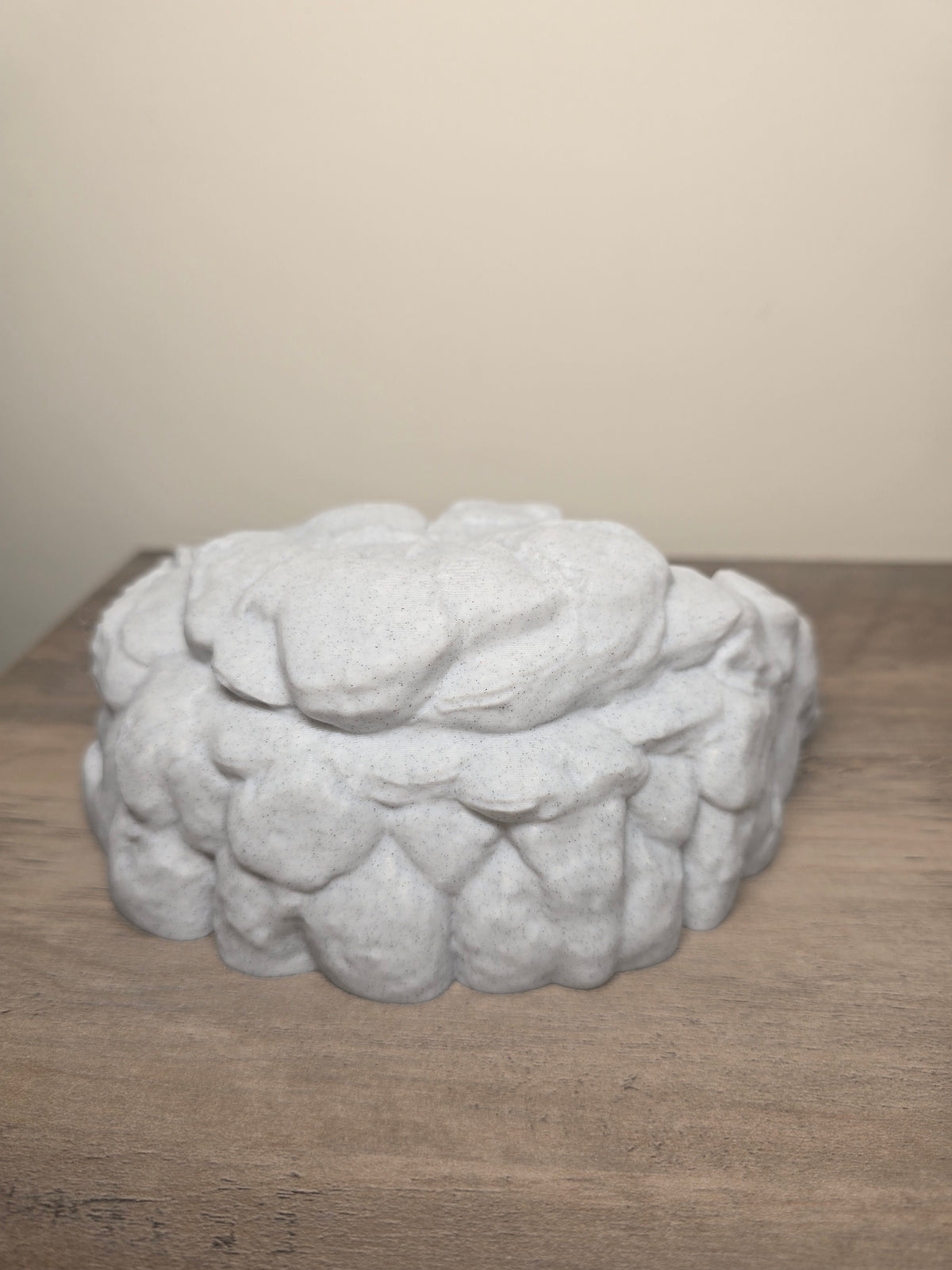 3D Printed Rock-Style Reptile Bowl | Custom Colors | 4m3d Design Art