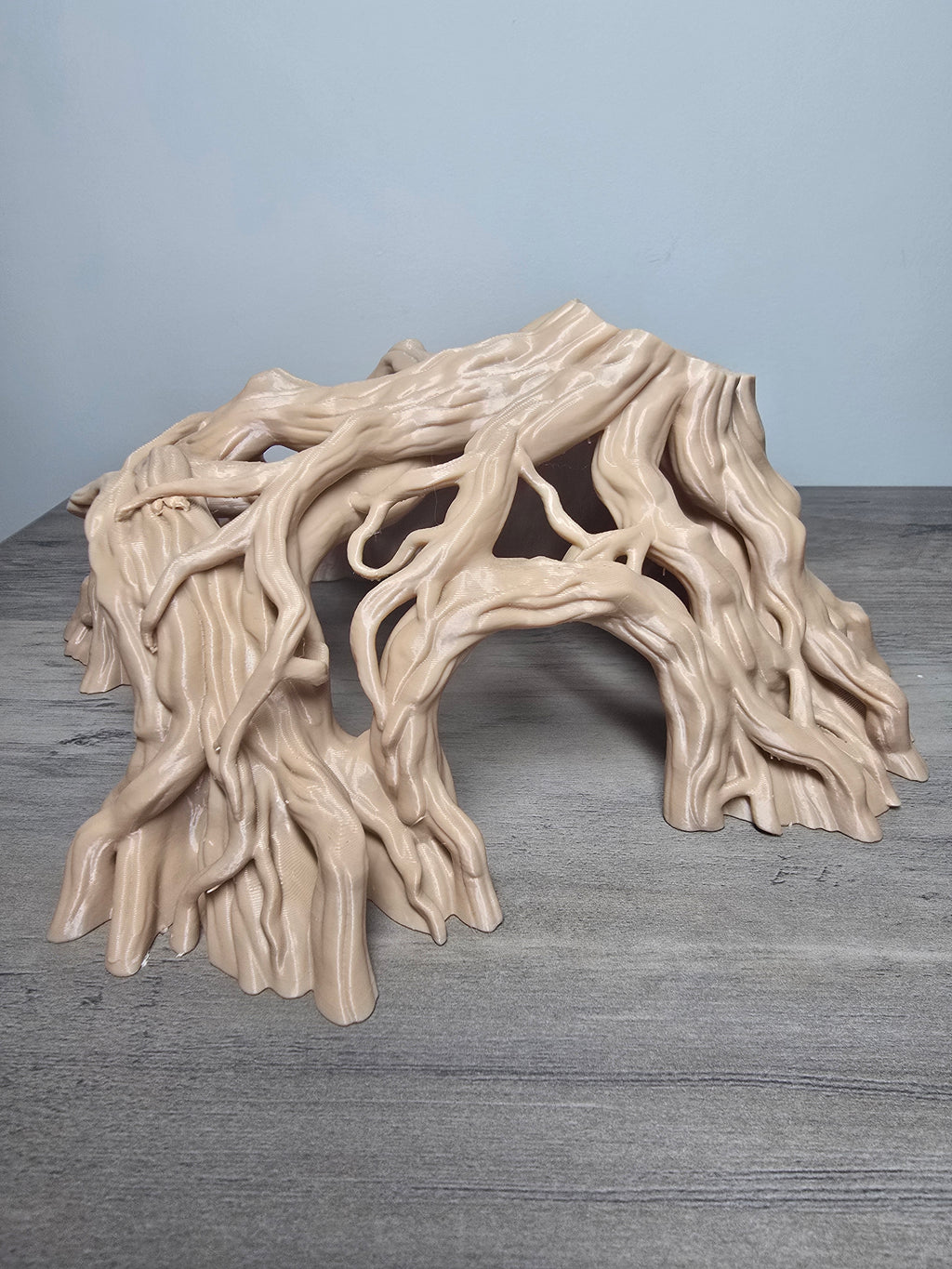 3D Printed Mango Root Aquarium Hideaway | Custom Color Fish Shelter | 4m3d Design Art