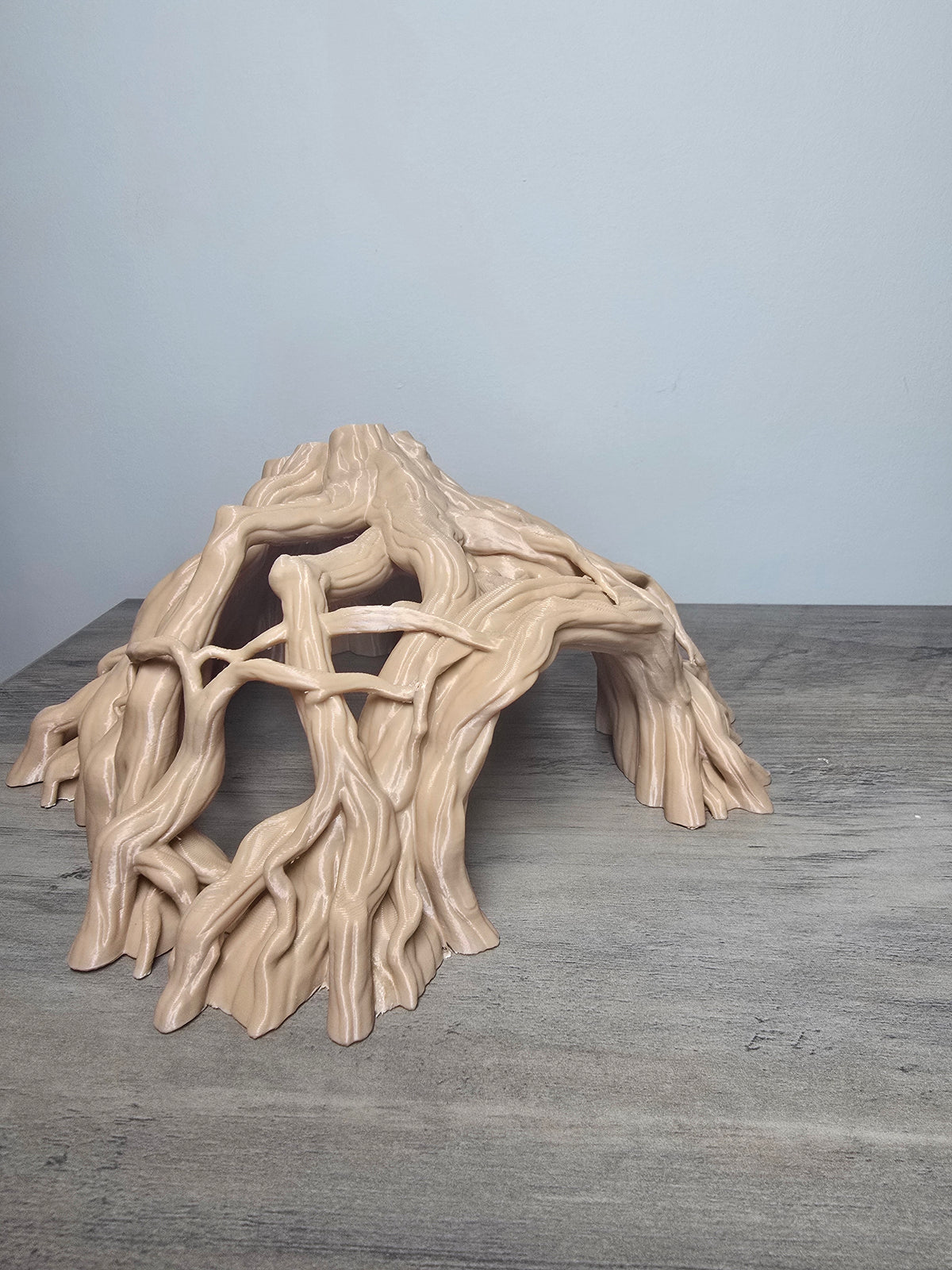3D Printed Mango Root Aquarium Hideaway | Custom Color Fish Shelter | 4m3d Design Art