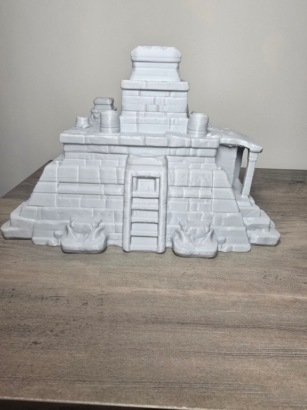 3D Printed Aquarium Pyramid Swim-Through | Custom Color Ancient Ruins Decor | 4m3d Design Art