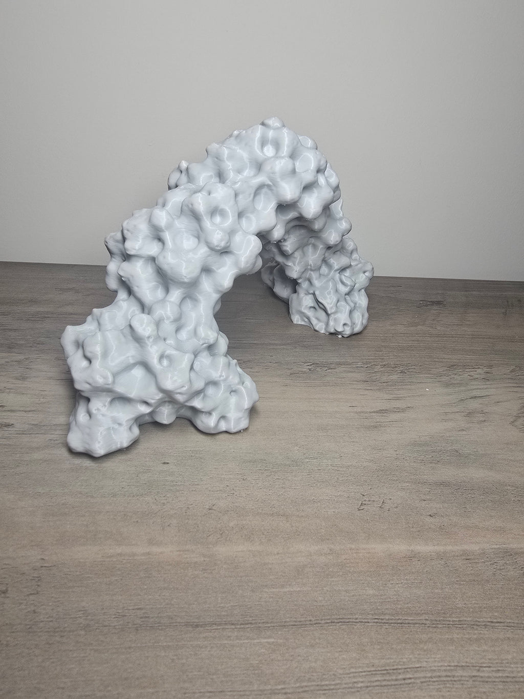 3D Printed Aquarium Swim-Through Arch | Custom Color Rock-Style Decor | 4m3d Design Art