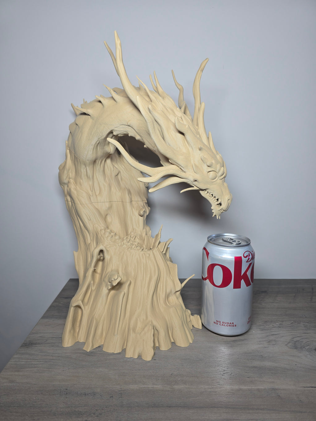 3D Printed Dragon Aquarium Decor | Fantasy Aquascape Centerpiece | 4m3d Design Art