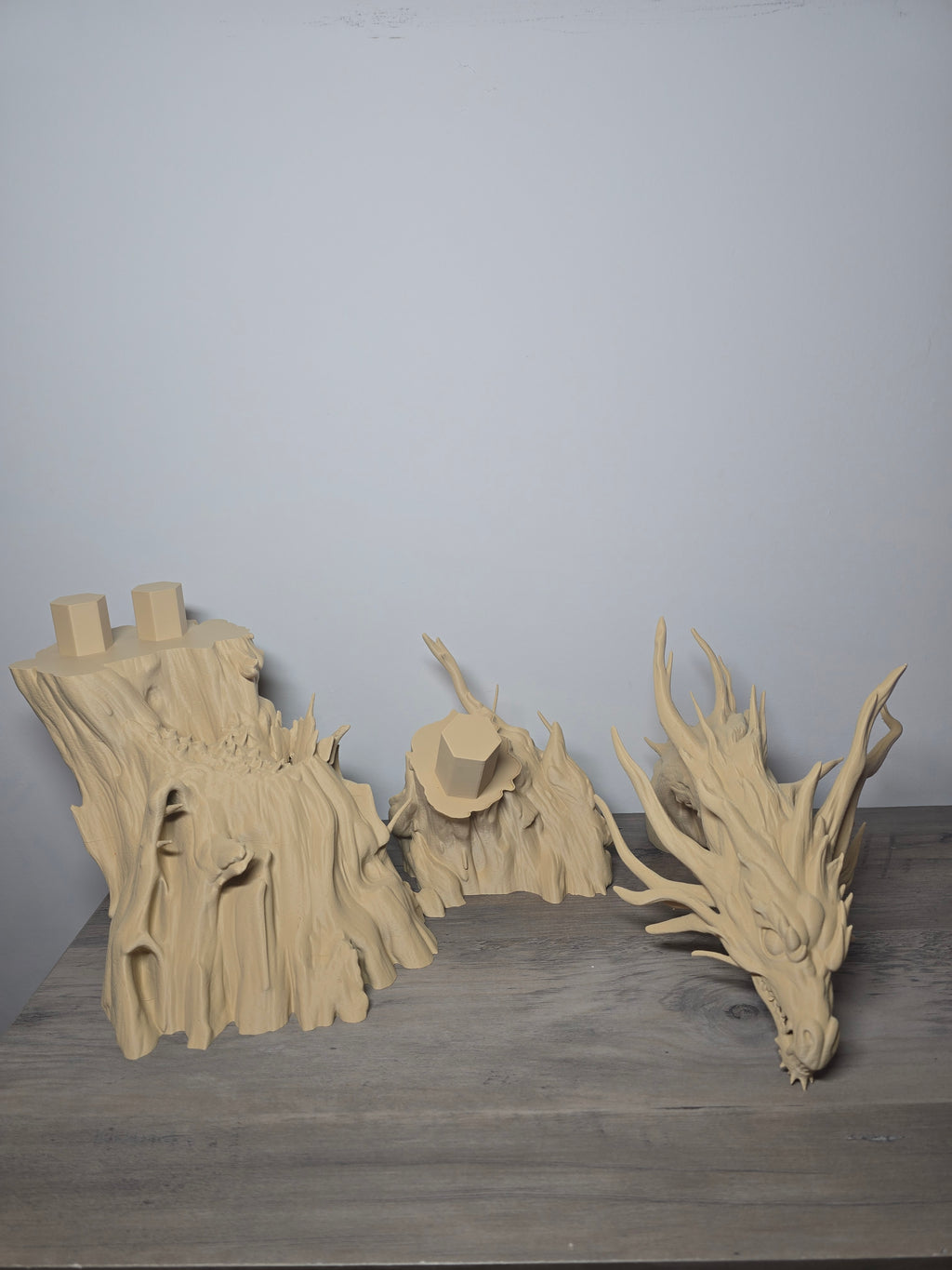 3D Printed Dragon Aquarium Decor | Fantasy Aquascape Centerpiece | 4m3d Design Art
