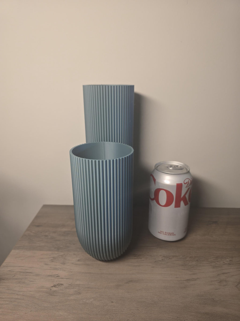 3D Printed Two-Sided Modern Vase | Sculptural Home Decor | Custom Colors | 4m3d Design Art