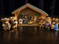 Highland Cow Nativity Scene – 3D Printed Christmas Figurine Set | Holiday Home Decor & Gift