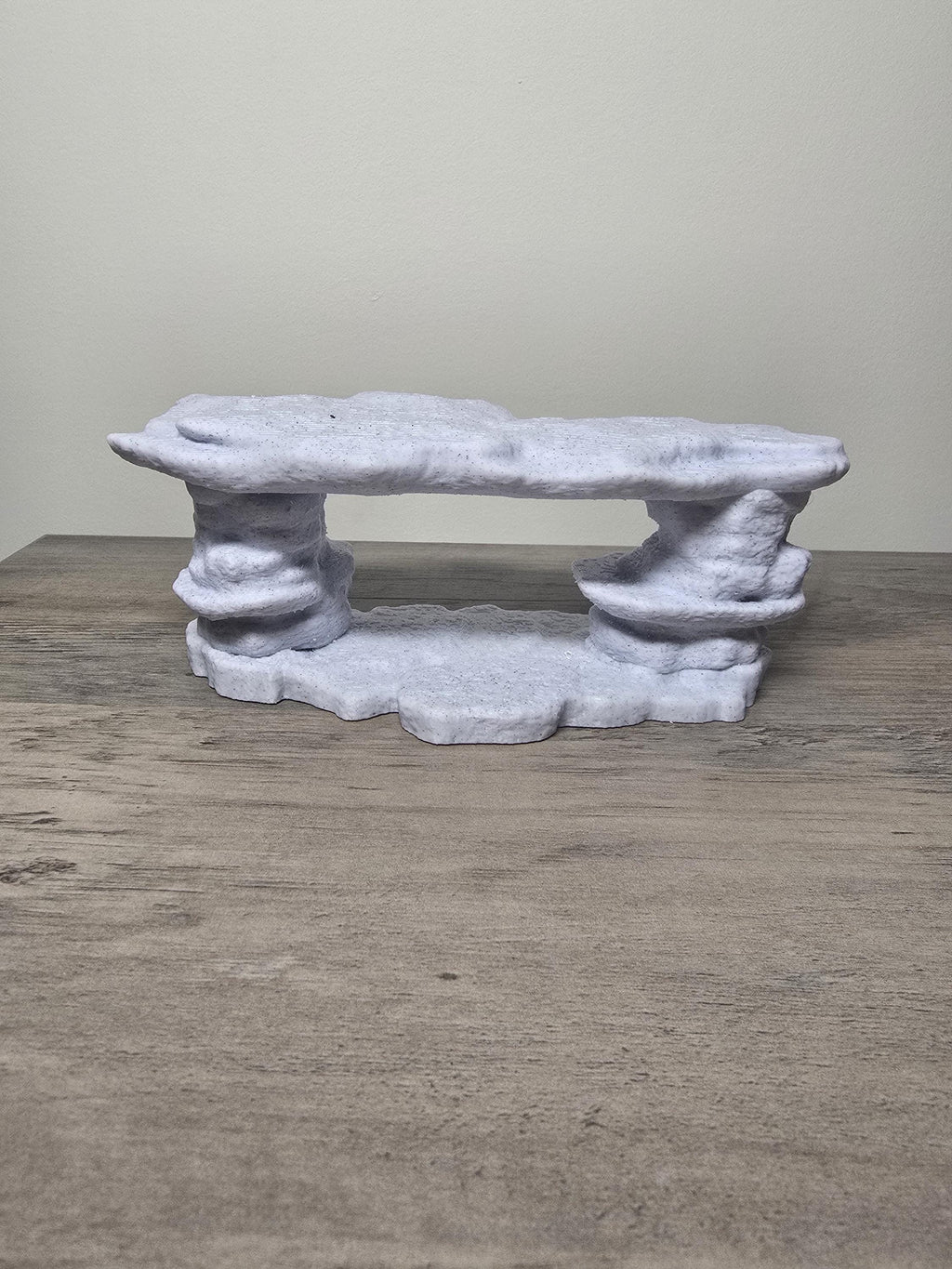 3D Printed Aquarium Rock Formation Bridge | Fish Tank Decor | 4m3d Design Art