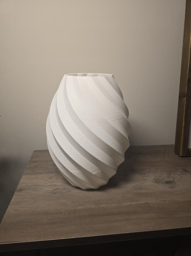 3D Printed Large Statement Vase | Oversized Floral Vase | 4m3d Design Art