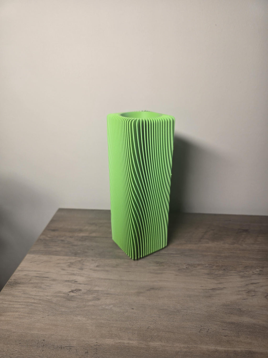 3D Printed Modern Square Vase | Geometric Home Décor | 4m3d Design Art