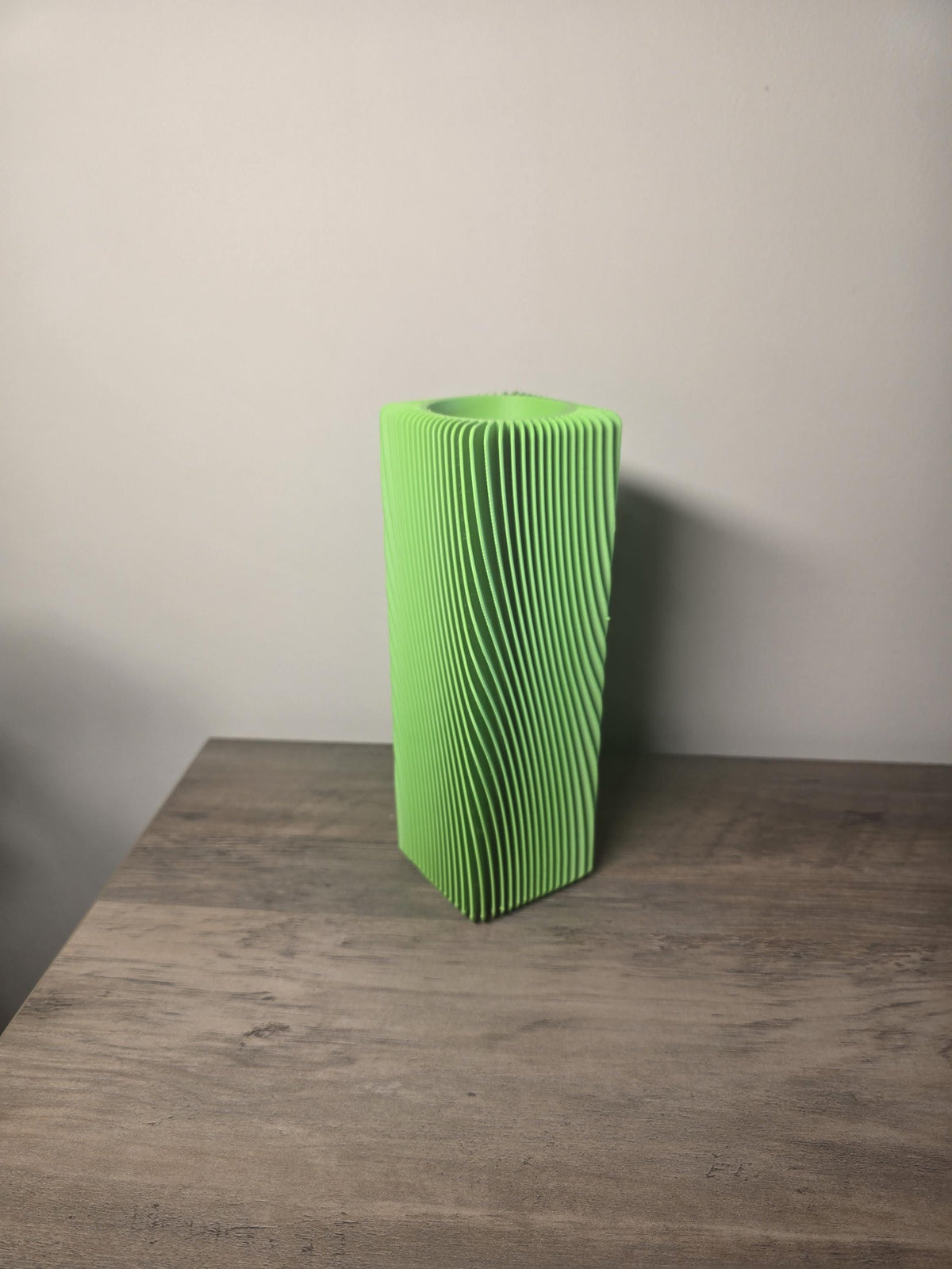 3D Printed Modern Square Vase | Geometric Home Décor | 4m3d Design Art
