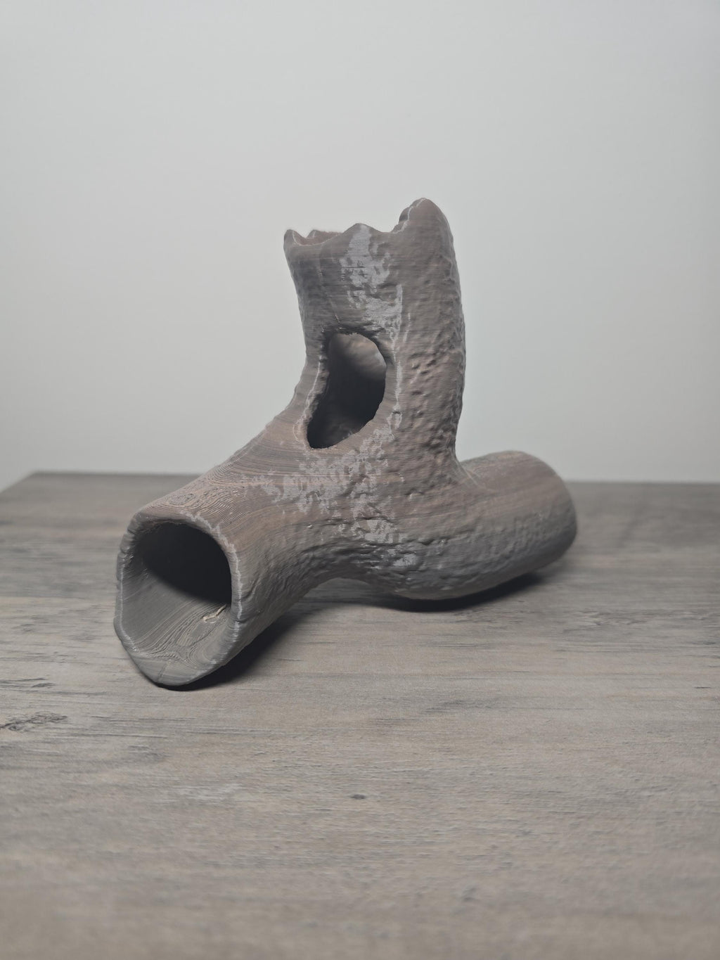 3D Printed Aquarium Hollow Log Decoration | Fish Hide Cave | 4m3d Design Art
