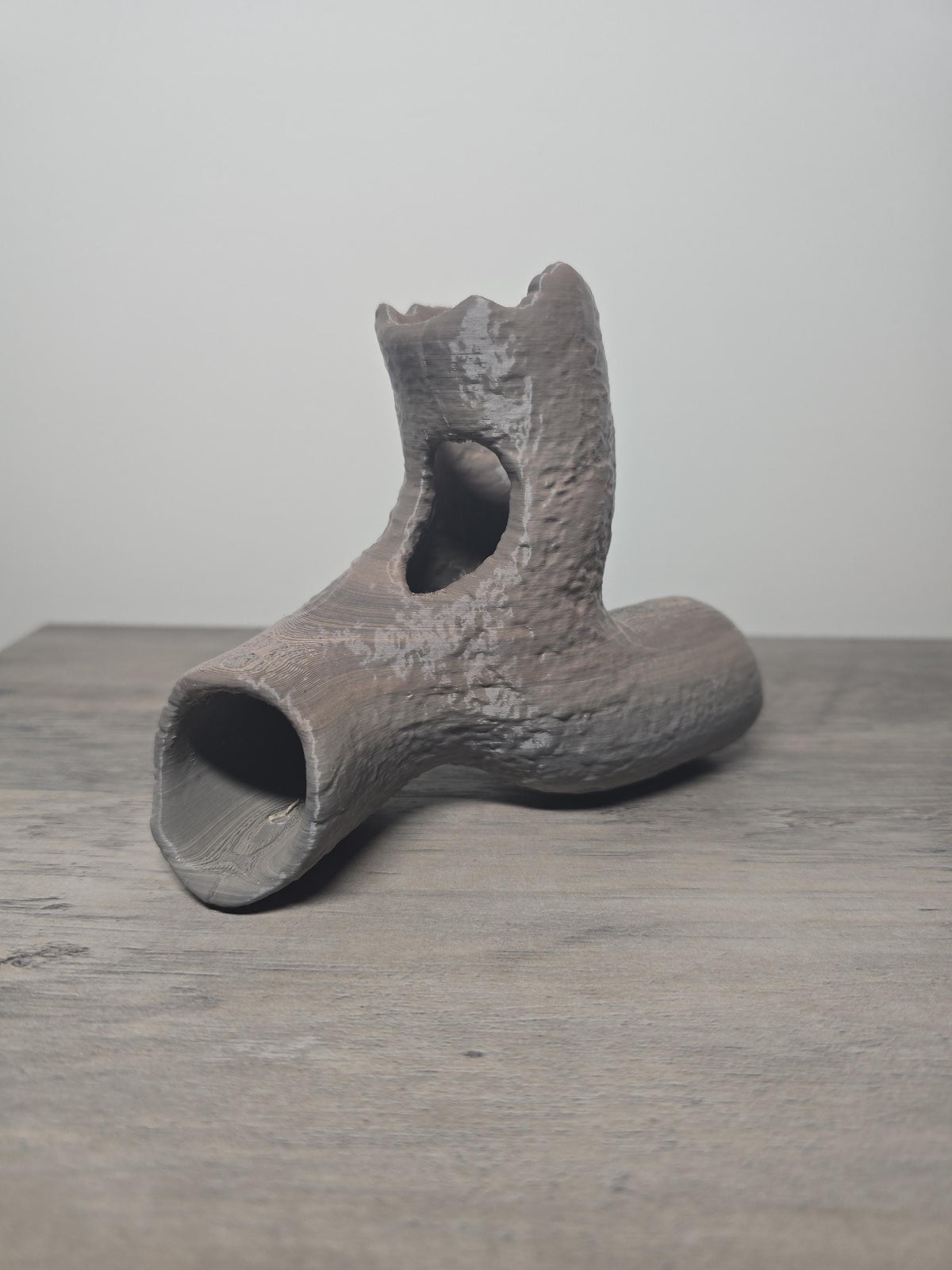 3D Printed Aquarium Hollow Log Decoration | Fish Hide Cave | 4m3d Design Art