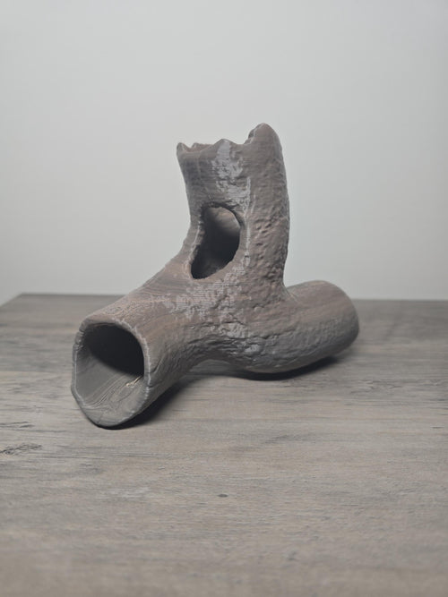 3D Printed Aquarium Hollow Log Decoration | Fish Hide Cave | 4m3d Design Art
