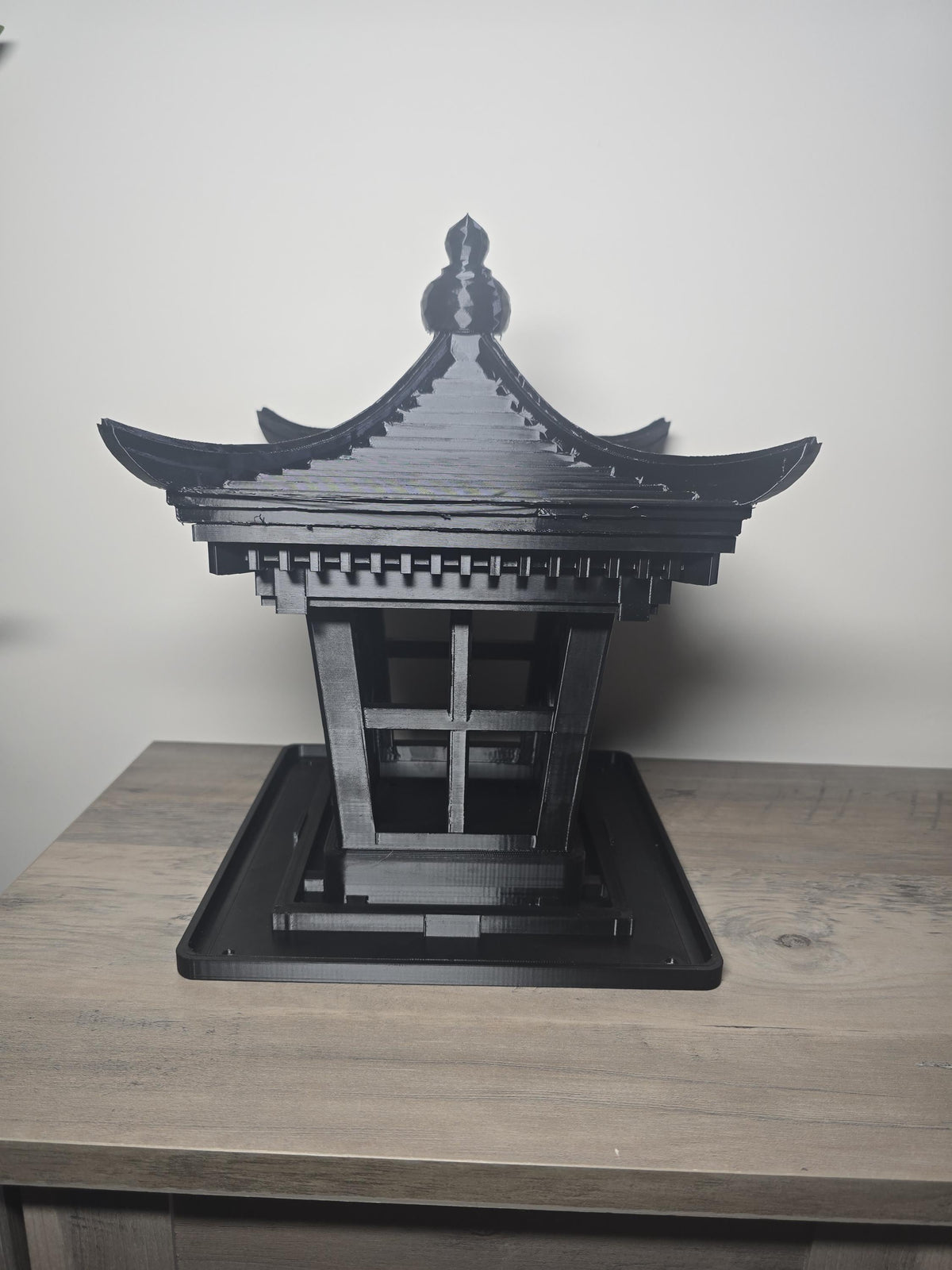 3D Printed Large Lantern-Style Bird Feeder | 10x10x12 Inches | Outdoor Garden Decor | 4m3d Design Art