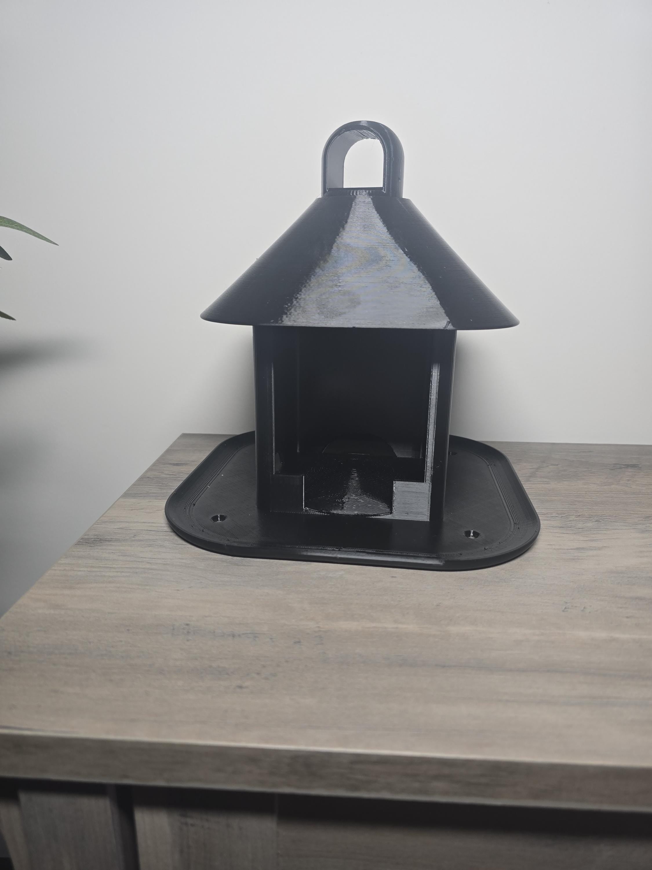 3D Printed Bird Feeder | Customizable Color | 9x9x9 Inches | Outdoor Garden Decor | 4m3d Design Art