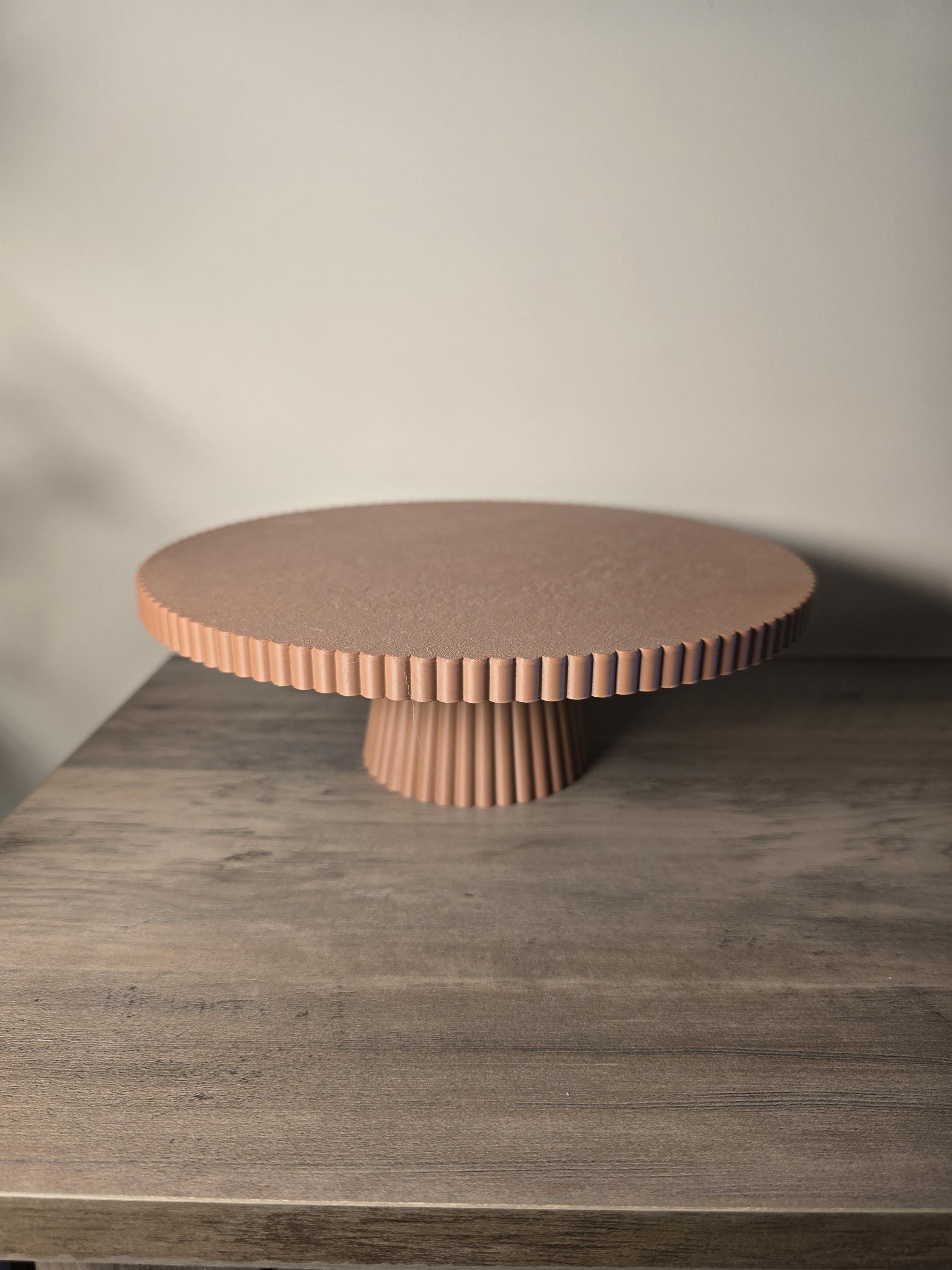 3D Printed 10-Inch Cake Stand | Dessert Display Stand | 4m3d Design Art