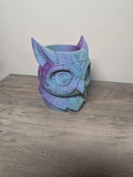3D Printed Owl Shaped Planter | Small Indoor Plant Pot | 4m3d Design Art