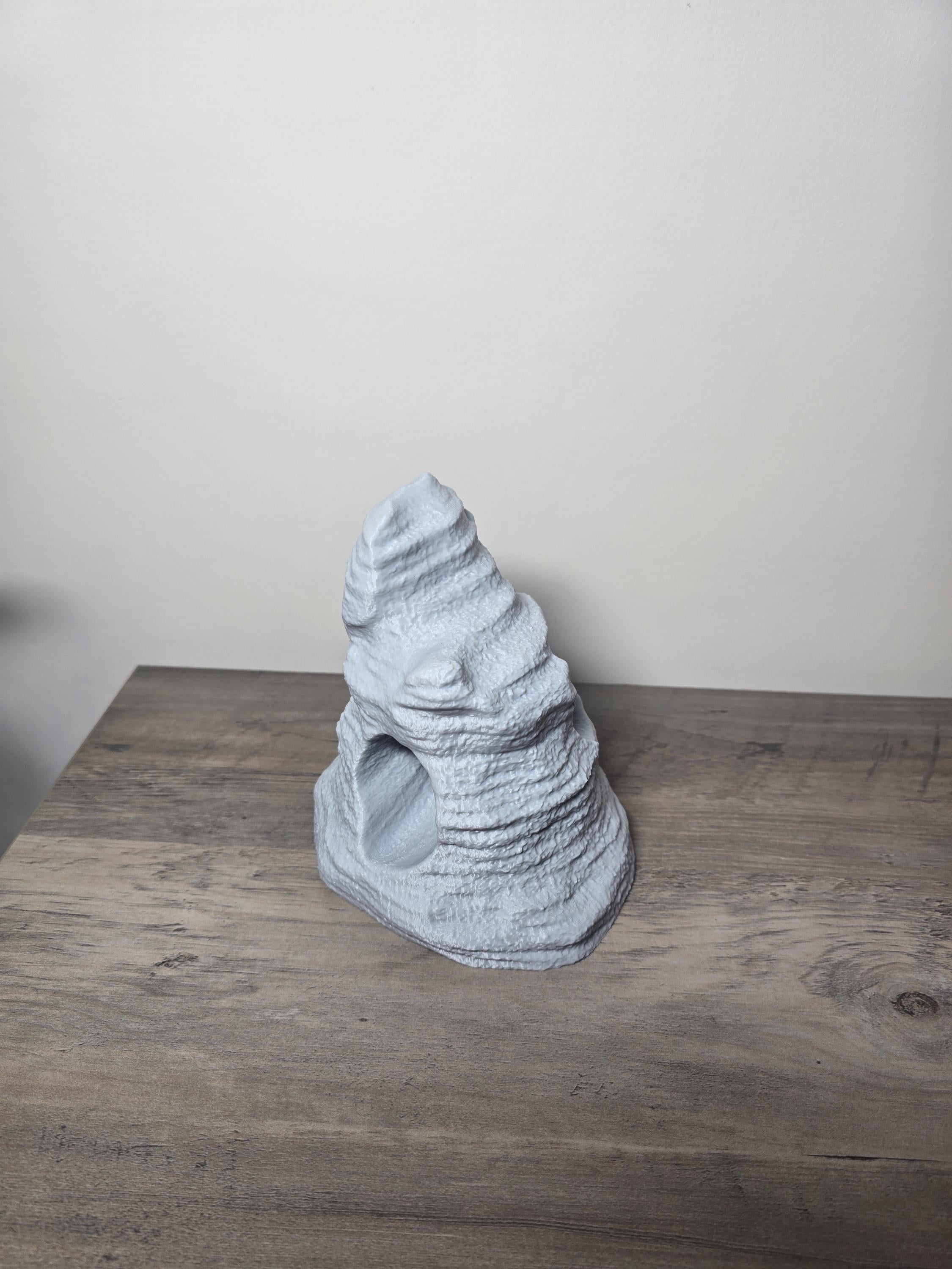 3D Printed Aquarium Rock Decor | Fish Tank Swim-Through Decoration | 4m3d Design Art