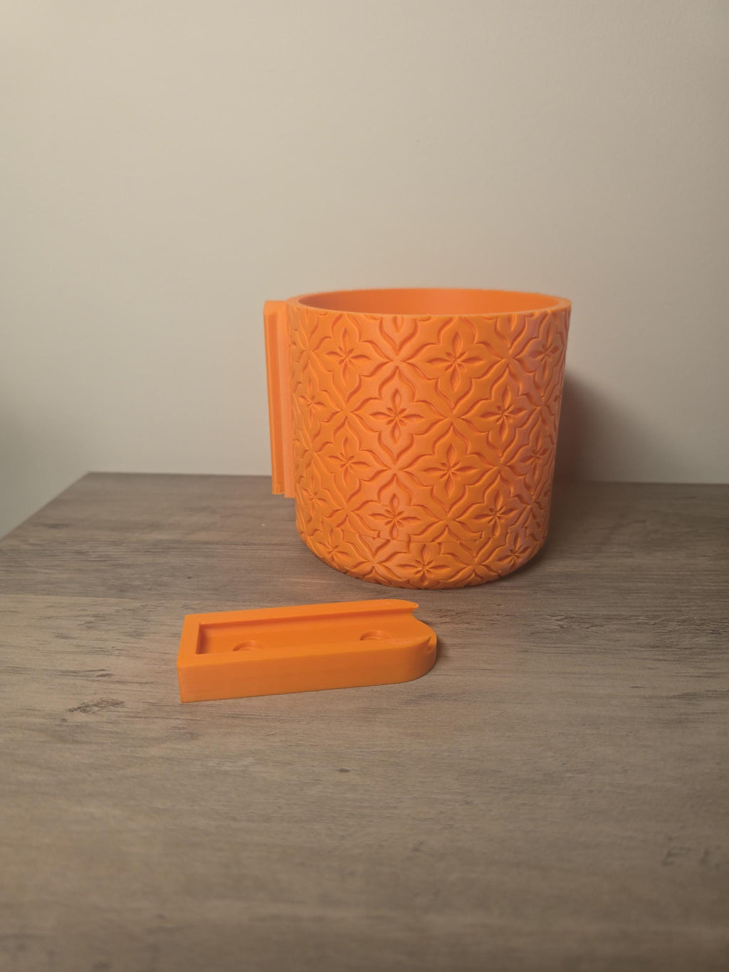 3D Printed Wall Hanging Planter | Custom Color Available | 4m3d Design Art