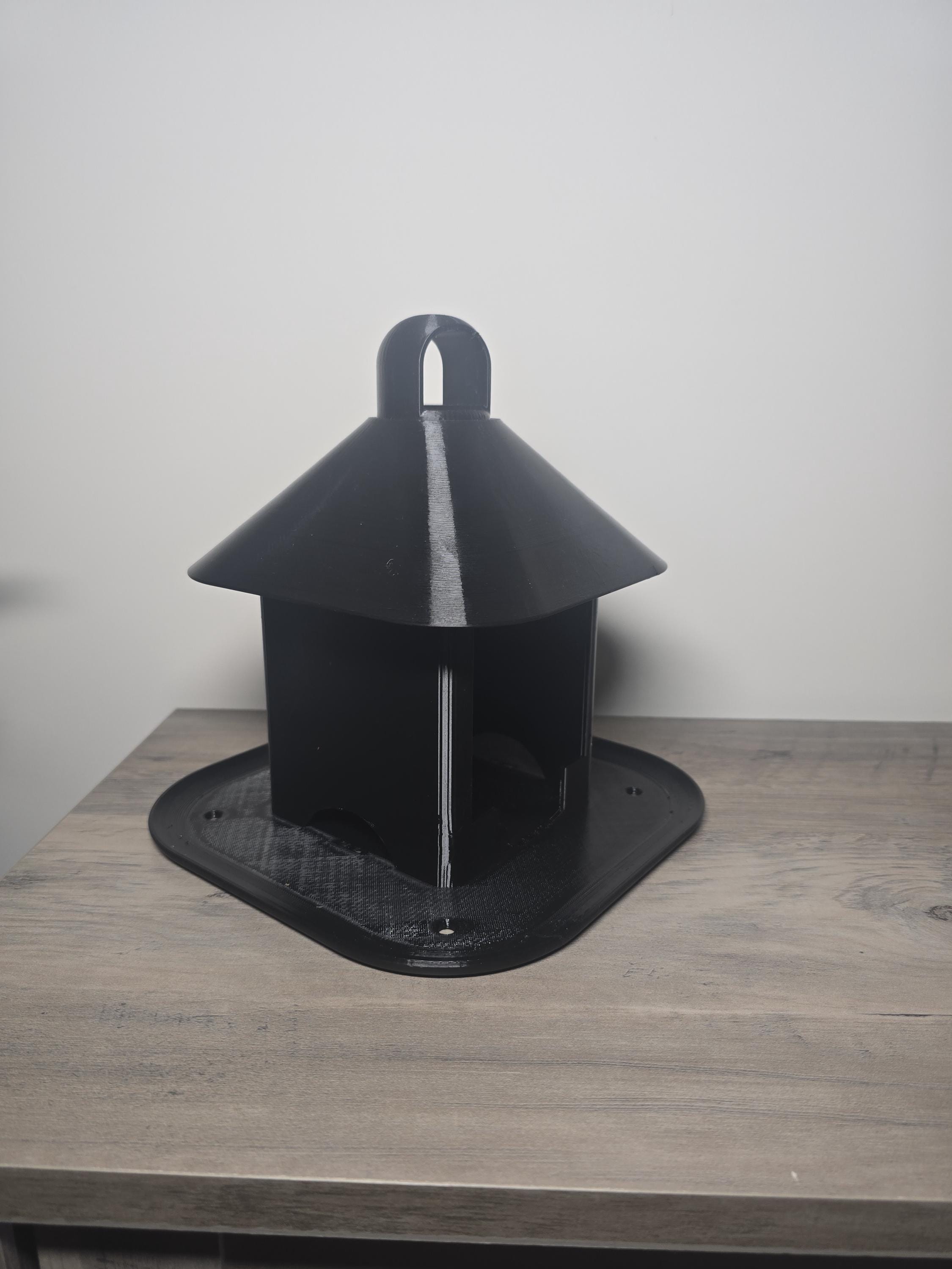 3D Printed Bird Feeder | Customizable Color | 9x9x9 Inches | Outdoor Garden Decor | 4m3d Design Art
