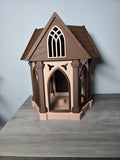 3D Printed Large Victorian Bird Feeder | Post Mount | 9x9x11 In | 4m3d Design Art
