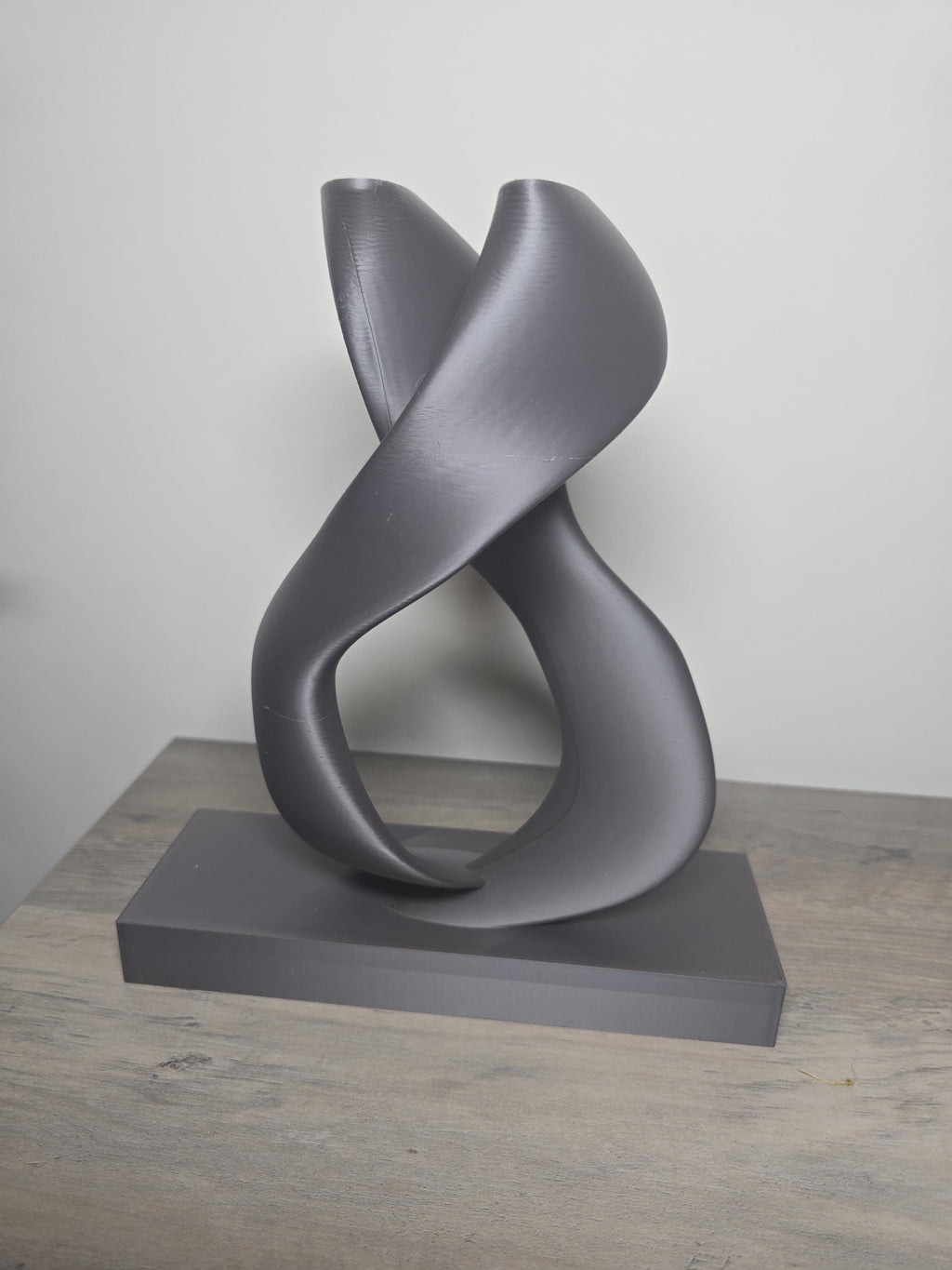 3D Printed 2 Souls Sculpture | Tabletop Art Decor | Custom Colors | 4m3d Design Art
