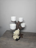 3D Printed Highland Cow Catch-All Dish | Keys, Coins & Jewelry Organizer | 4m3d Design Art