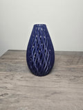 3D Printed Woven Look Small Vase | 3x3.5 In | Single Stem & Bouquet Holder | 4m3d Design Art