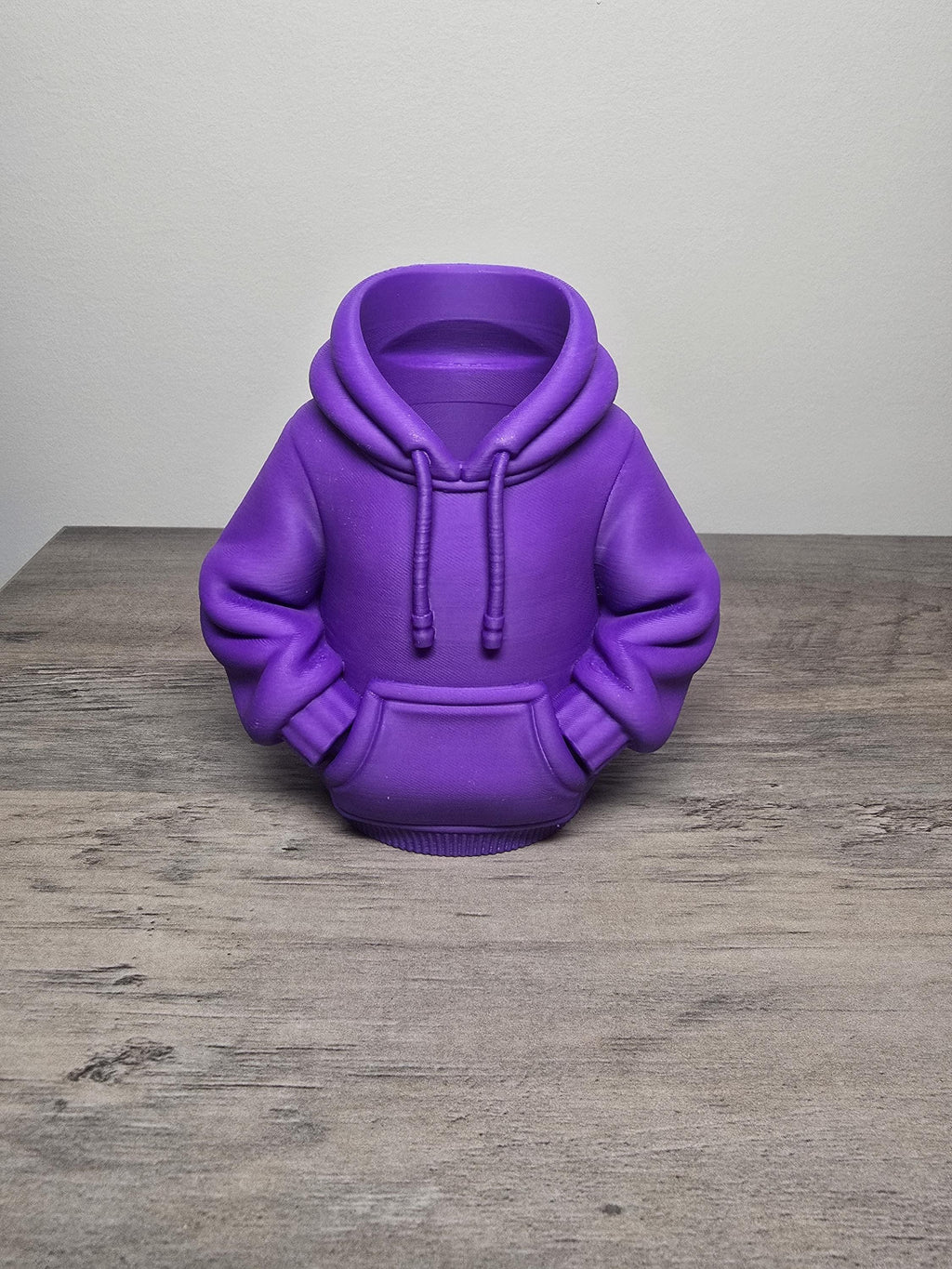 3D Printed Hoodie Pencil Holder | Desk Organizer & Tabletop Decor | 4m3d Design Art